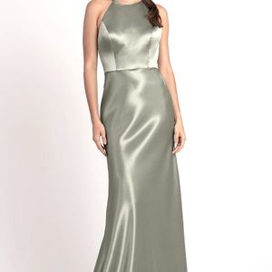 Jenny Yoo size 2 satin bridesmaids dress